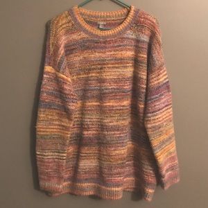 Aerie Multicolored Tunic Sweater